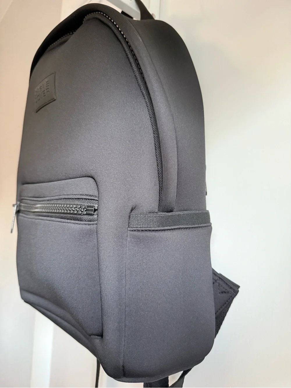 Dagne Dover Dakota Medium Black Neoprene Backpack
